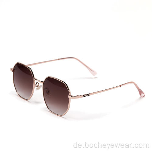 Großhandel neue Modedesigner Unisex Retro-Schwarz-Sonnenbrille 63020